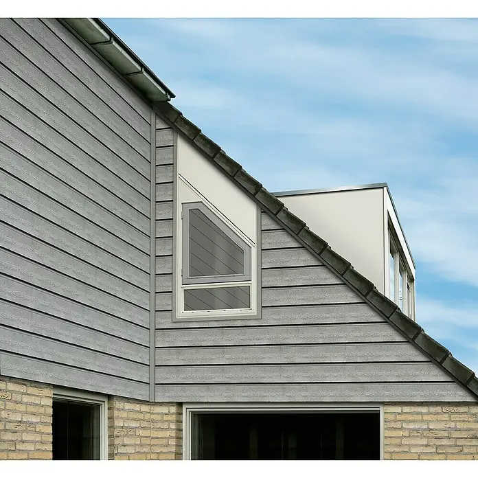 HDM Outdoor Gevelplaat - Pvc, Lichtgrijs - Sfeeropname