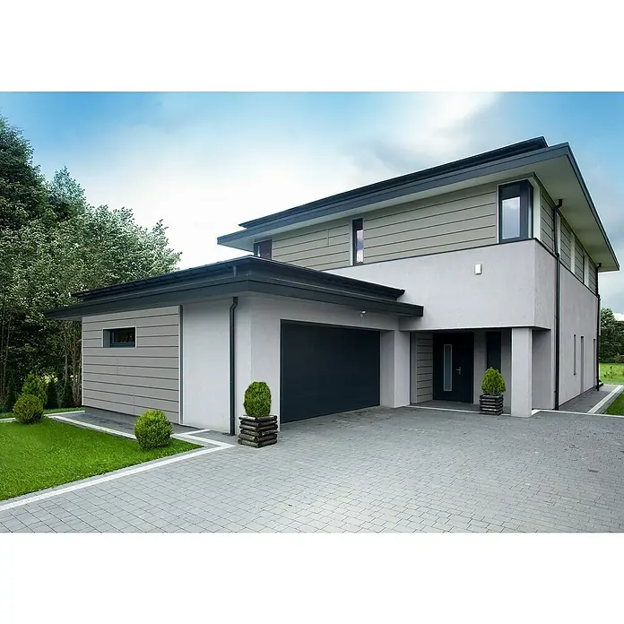 HDM Outdoor Gevelplaat - Pvc, Lichtgrijs - Sfeeropname