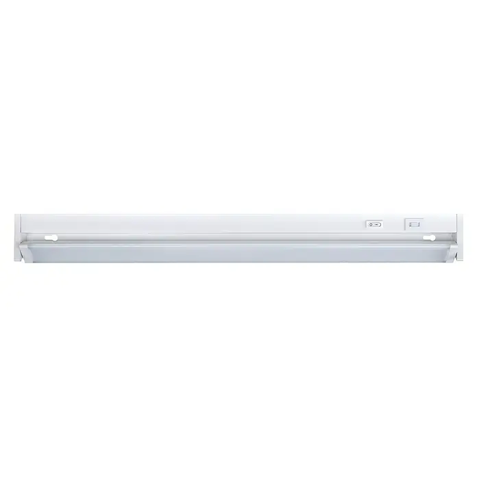 LED-Lichtleiste swing - 8 W, Einstellbare Farbtemperatur, Länge: 55,6 cm, Weiß/Opal - Ansicht von oben