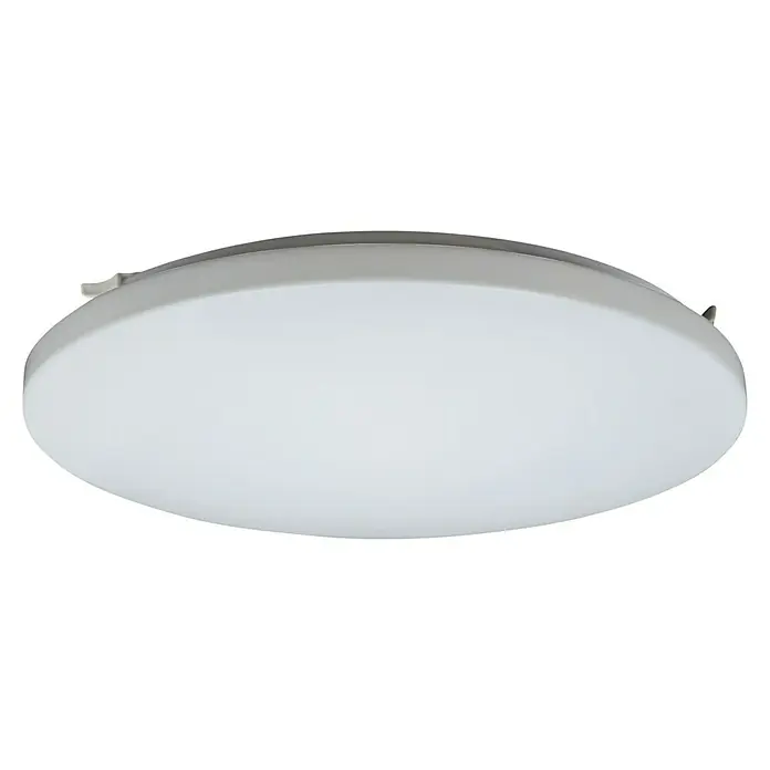 LED-Wand- & Deckenleuchte rund White - Weiß, 33 cm, Max. Leuchtmittelleistung: 18 W - Diagonale Ansicht