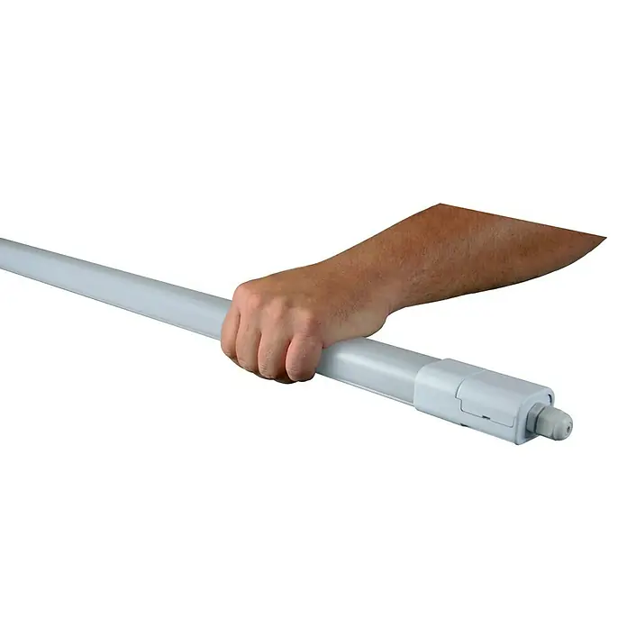 LED-Feuchtraum-Lichtleiste Lite - 36 W, Länge: 150 cm, Neutralweiß, IP65 - Detailaufnahme