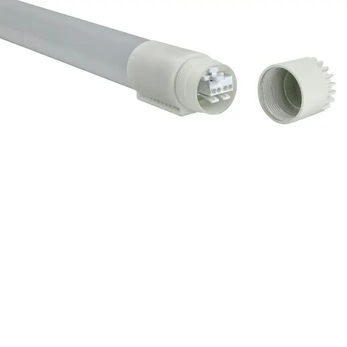 LED-Feuchtraum-Lichtleiste Tube - 38 W, Länge: 148,5 cm, Neutralweiß, Weiß - Detailaufnahme