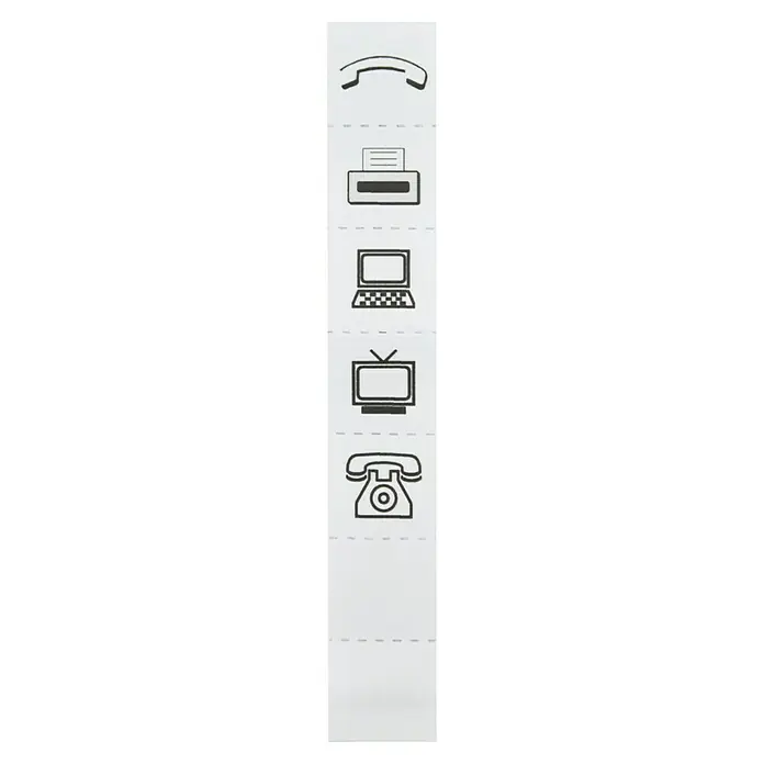 SAT-Abdeckung Logus - 1 x RJ45, Kunststoff, IP20, Unterputz, Weiß - Draufsicht