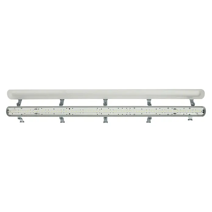 LED-Feuchtraum-Lichtleiste Multi - 36 W, Länge: 120 cm, Neutralweiß, Grau - Ansicht von oben