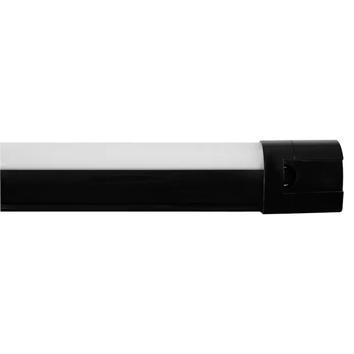 LED-Feuchtraum-Lichtleiste Pro - 18 W, Länge: 62 cm, Schwarz - Detailaufnahme