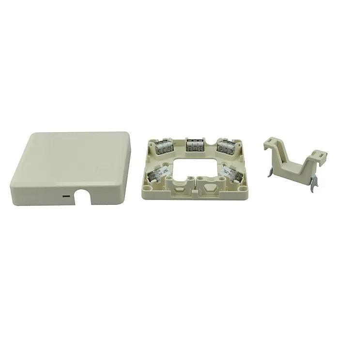 Herdanschlussdose Quick - 4 mm², 400 V - Diagonale Ansicht