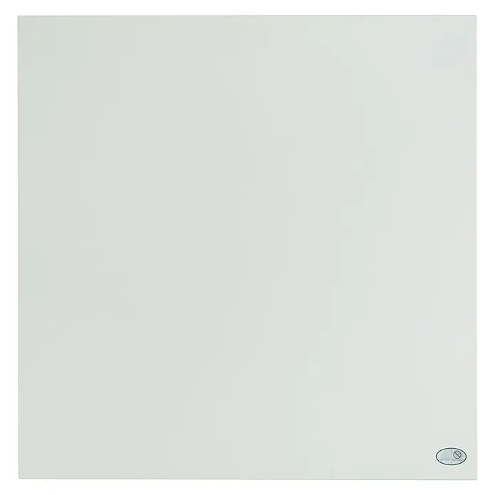 Infrarot-Flachheizkörper Infrae² Design - L x B x H: 61,5 x 61,5 x 3,3 cm, 350 W, Weiß - Vorderansicht