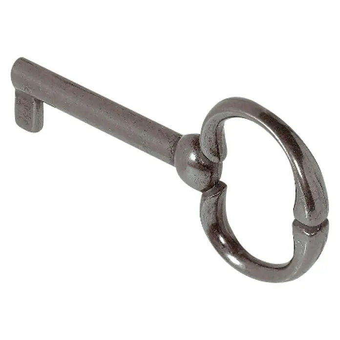Siersleutel Vermessingd Gepolijst - Bruikbare steellengte: 38 mm