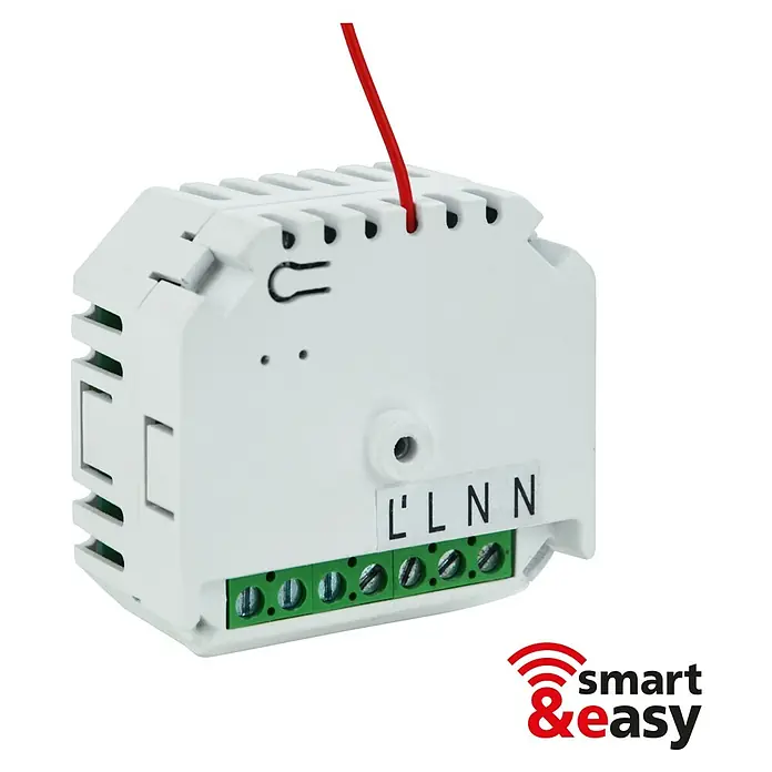 Funkempfänger Infrae² WiFi - 3.600 W, Unterputzmontage - Informationsansicht