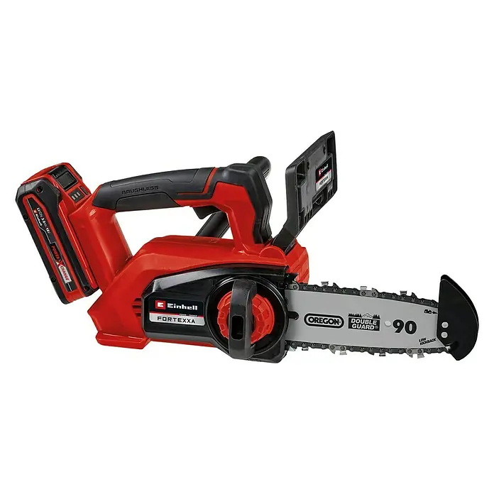Einhell Motosierra de batería Fortexxa 18/20 TH - 18 V, Iones de litio, 1 batería, Longitud de la cuchilla: 20 cm - Vista de perfil derecho