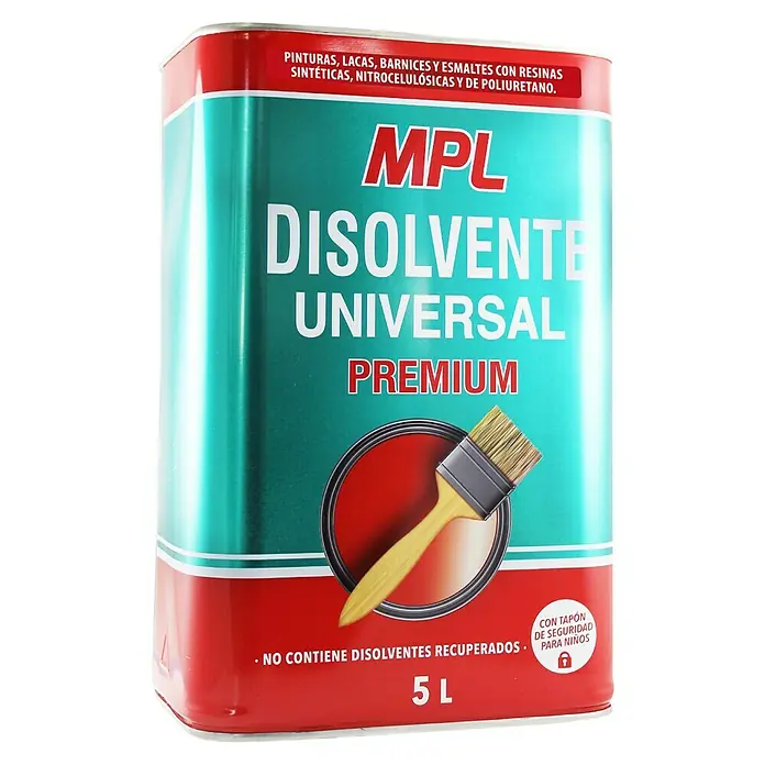 MPL Disolvente líquido Universal Premium - 5 l - Vista angular