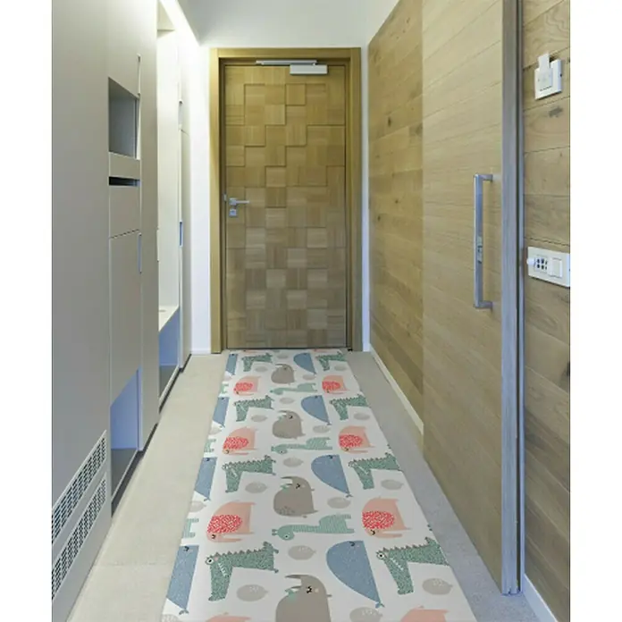Alfombra de vinilo - Multicolor, 120 x 65 cm - Foto ambiente