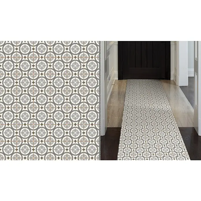 Alfombra de vinilo - Beige, 120 x 65 cm - Foto ambiente