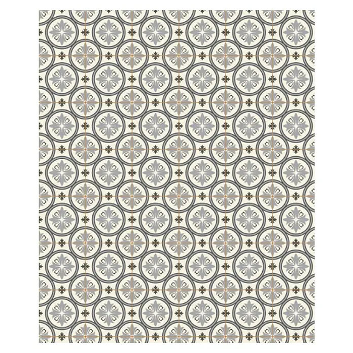 Alfombra de vinilo - Beige, 120 x 65 cm - Vista superior