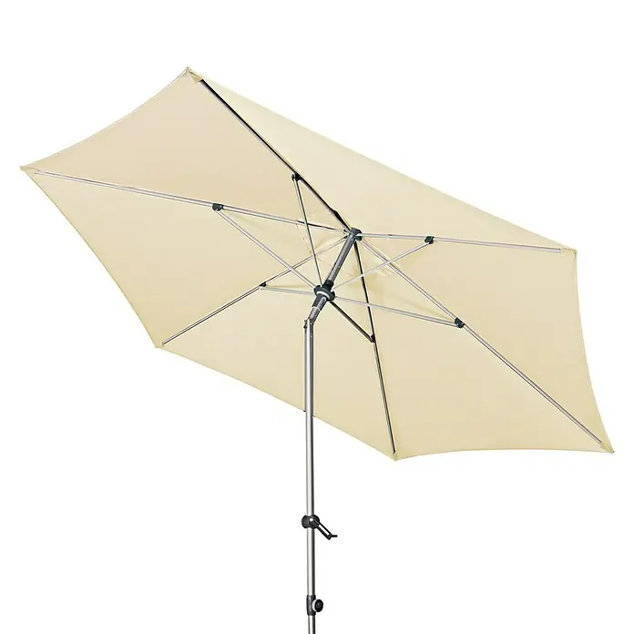 Doppler Expert Kurbelschirm Auto Tilt - Natur, Durchmesser: 320 cm - Diagonale Ansicht