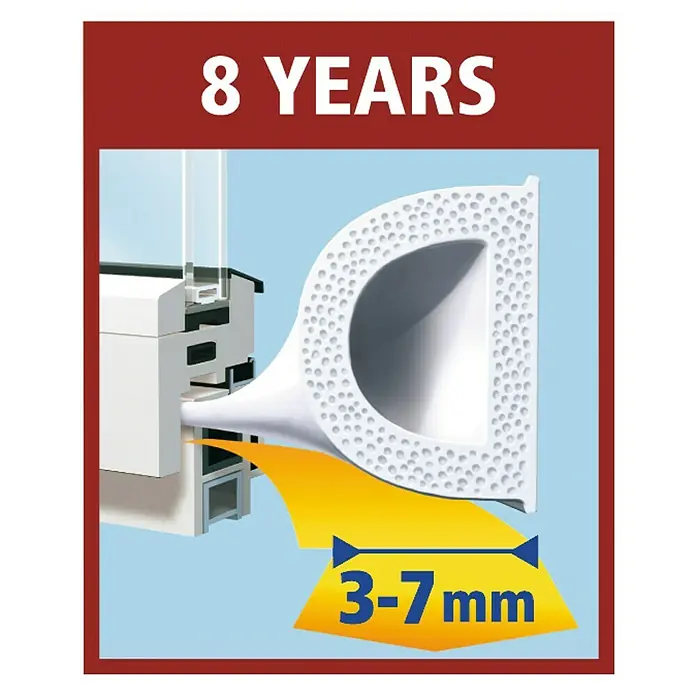 Tesa MOLL D-Profil-Dichtung - Braun