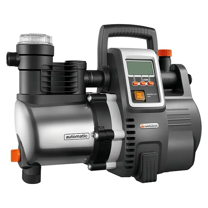 Gardena Kućna pumpa za vodu 6000/6 LCD inox - 1.300 W, Maksimalni protok: 6.000 l/h, Maksimalni tlak: 5,5 bar