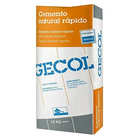 Gecol  Cemento natural rápido