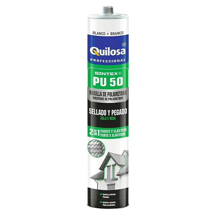 Quilosa Masilla selladora Sintex PU 50 - Blanco, 300 ml