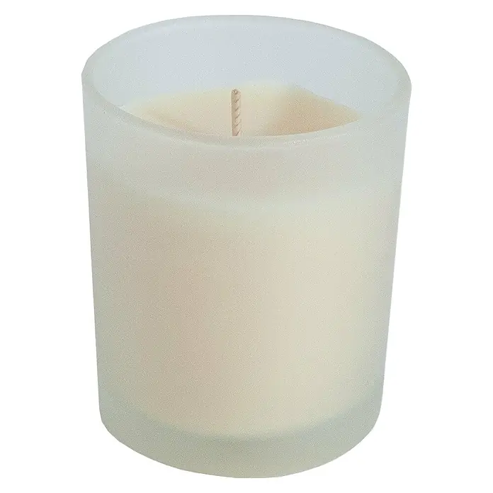 Ceras Roura Vaso con vela - Ø x Al: 7 x 8,5 cm, Vainilla - Vista frontal