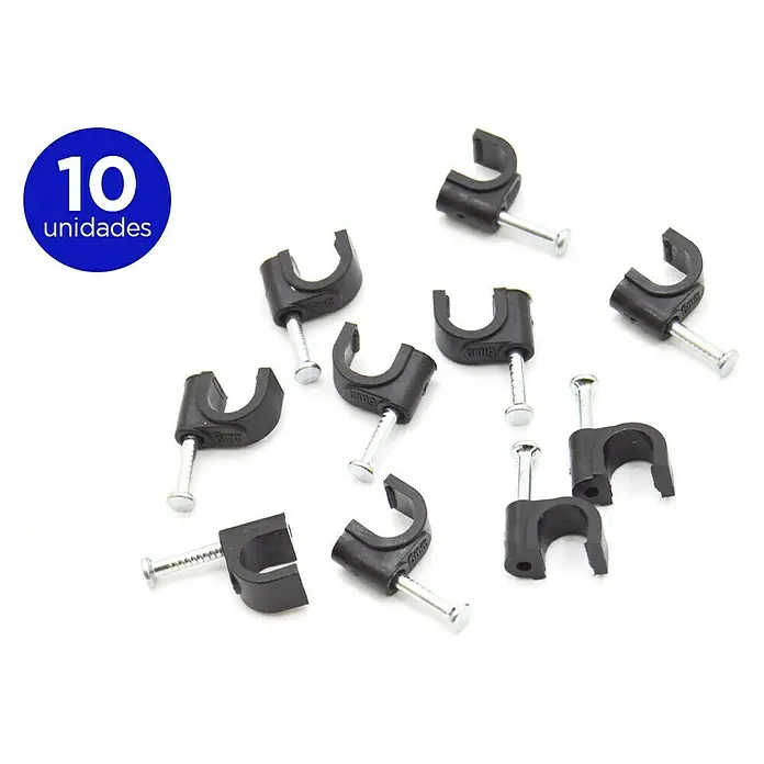 Abrazadera para tubo micro riego - Diámetro: 4 mm, 10 ud. - Información del producto