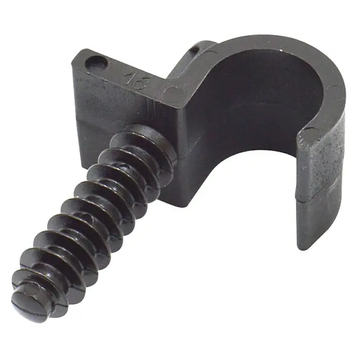 Abrazadera para tubo micro riego - Diámetro: 16 mm, 10 ud. - Vista angular