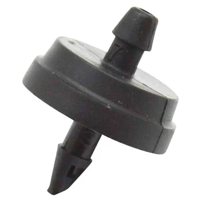 Gotero lineal autocompensado - 4 l/h, 10 ud. - Vista angular
