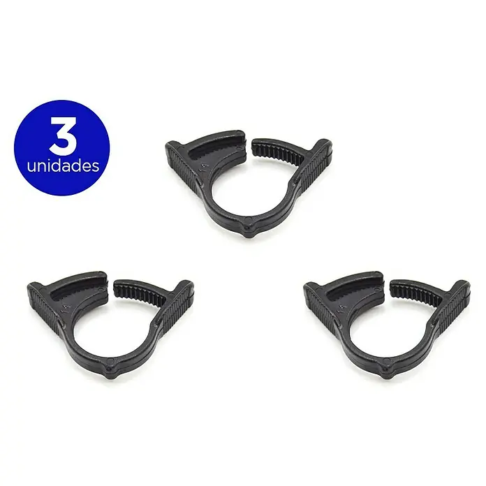 Abrazadera para tubo Seguridad - Diámetro: 16 mm, 3 ud. - Información del producto