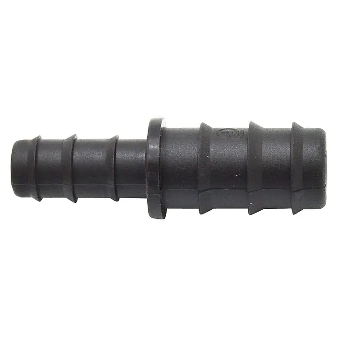 Manguito de unión reductor goteo 18 x 16 mm - 18 mm, 3 ud. - Vista de perfil derecho