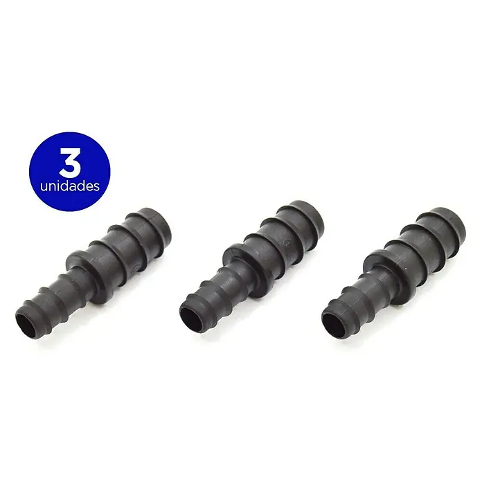 Manguito de unión reductor goteo 16 x 12 mm - 16 mm, 3 ud. - Información del producto