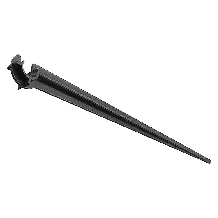 Soporte para tubo abierto - 4 mm, 5 ud. - Vista angular