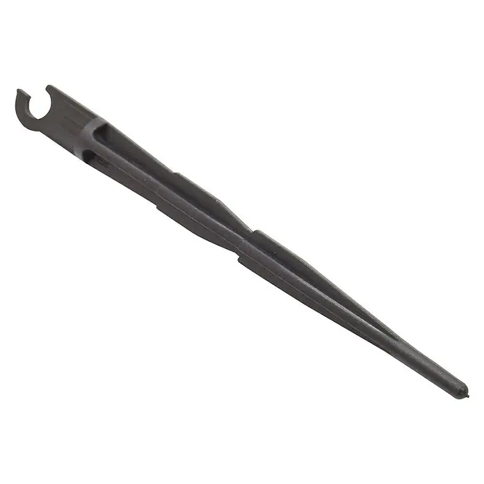 Soporte para tubo abierto - 4 mm, 5 ud. - Vista angular