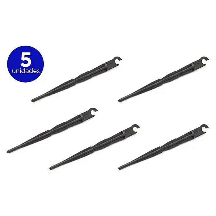 Soporte para tubo abierto - 4 mm, 5 ud. - Información del producto