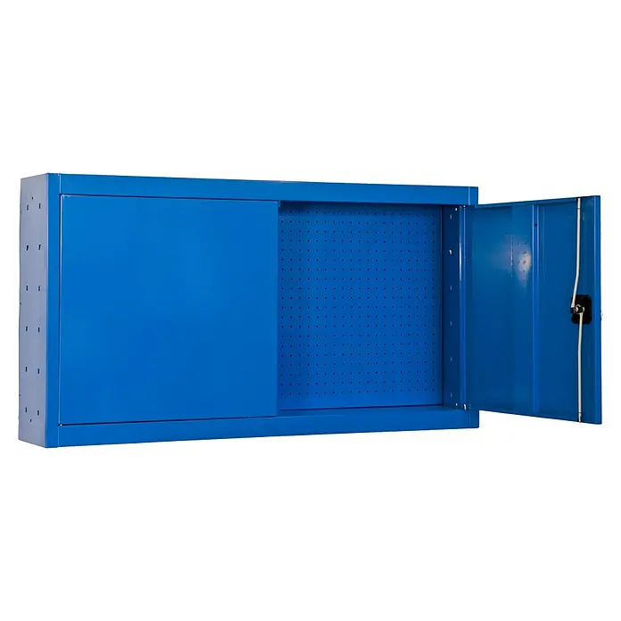 Simonrack Armario para herramientas Cabinet - L x An x Al: 27,5 x 120 x 55 cm, Azul - Vista angular