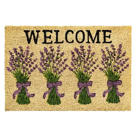 Otirač "Welcome lavanda"