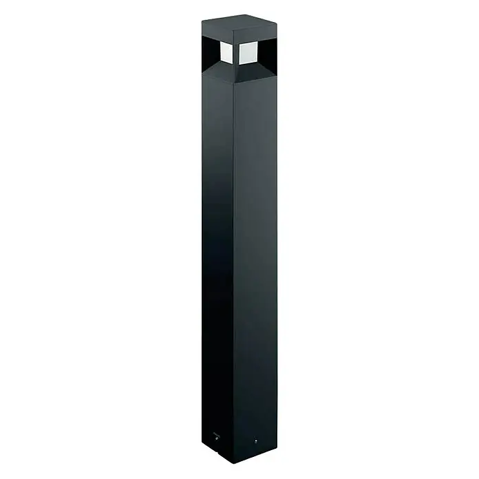 Philips Baliza exterior LED Parterre 77 - Negro, Altura: 77 cm, IP44