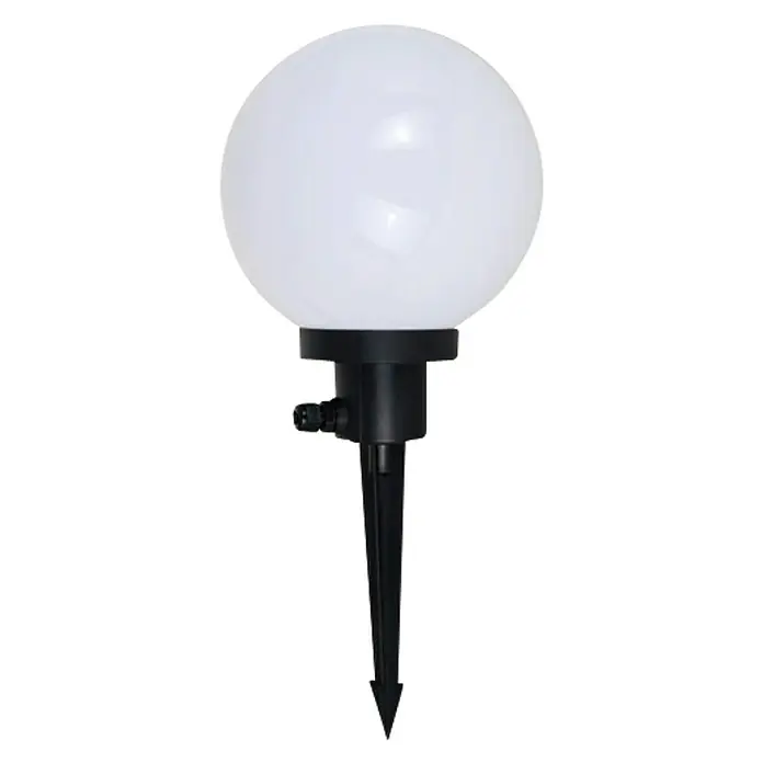 Lutec Estaca solar LED Globe Sun Connec - Blanco, Altura: 45 cm, LED