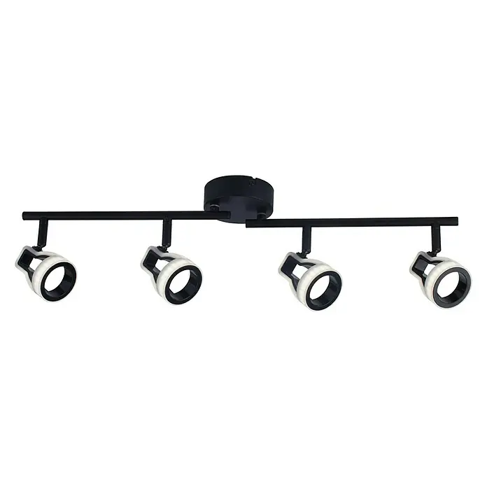Regleta LED Unic - 20 W, L x An x Al: 80 x 10 x 13,5 cm, Negro, Blanco neutro