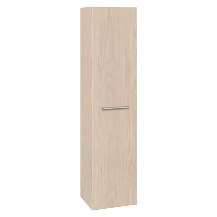 Scanbad Multo+ Hochschrank - 35 x 40 x 172,8 cm, Weiß/Ulme Nachbildung, Anschlag: Rechts