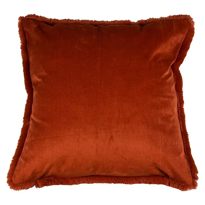 Kissen Lara - Potters Clay, 45 x 45 cm, 100 % Polyester - Vorderansicht