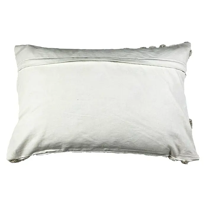 Kissen Lotte - Snow White, 60 x 40 cm, 70 % Baumwolle, 30 % Polyester - Rückansicht