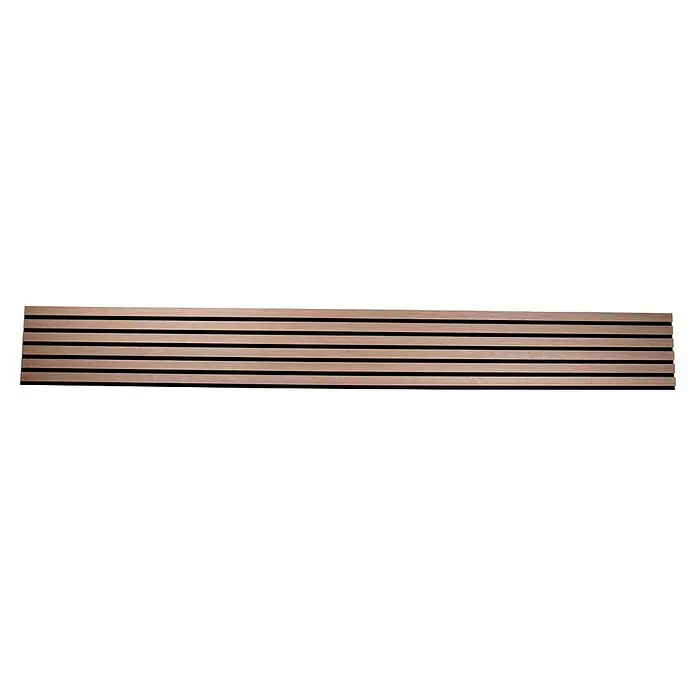 Panel acústico decorativo Premium Light - Roble natural, 2,5 m x 0,3 m x 11 mm, 1 Panel - Vista descendente