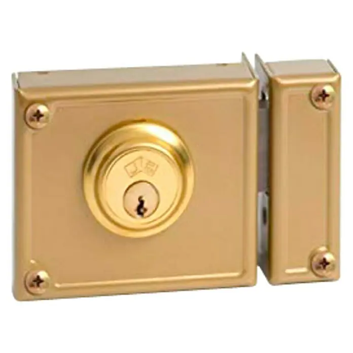 JiS Cerradura con cerrojo 11-10 - Tipo de cerradura: Cerradura de bombín, DIN-Izquierda, Puerta exterior