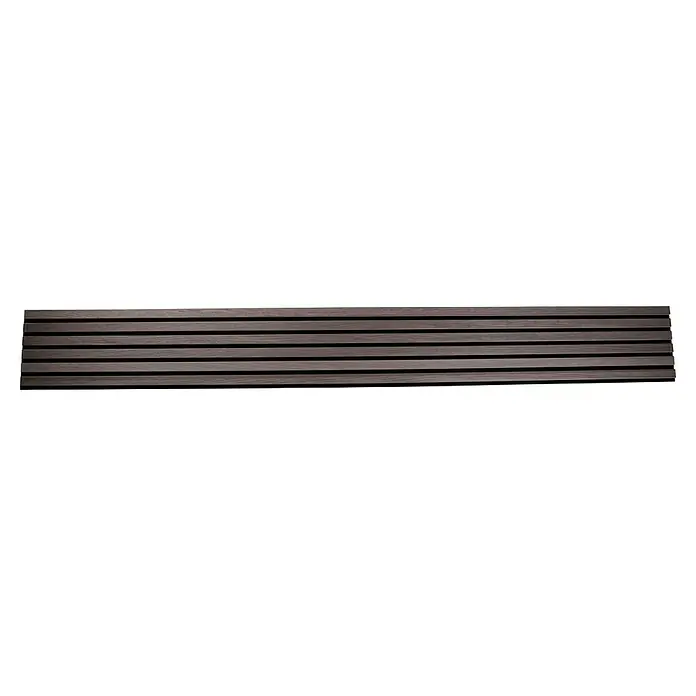 Panel acústico decorativo Premium Light - Roble gris, 2,5 m x 0,3 m x 11 mm, 1 Panel - Vista descendente