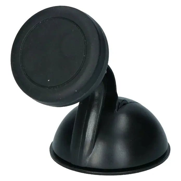 Carpoint Telefoonhouder magnetisch - Kunststof, Zwart - Diagonaal zicht