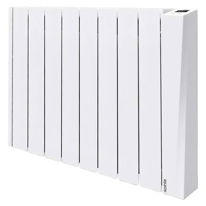 Rointe Emisor térmico fluido Versailles - 1.250 W, Blanco, 9,5 x 74,7 x 58,5 cm - Vista angular