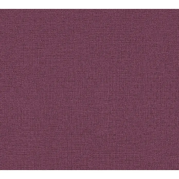 AS Creation Character Vliestapete Meliert - Aubergine, Uni, 10,05 x 0,53 m - Detailaufnahme
