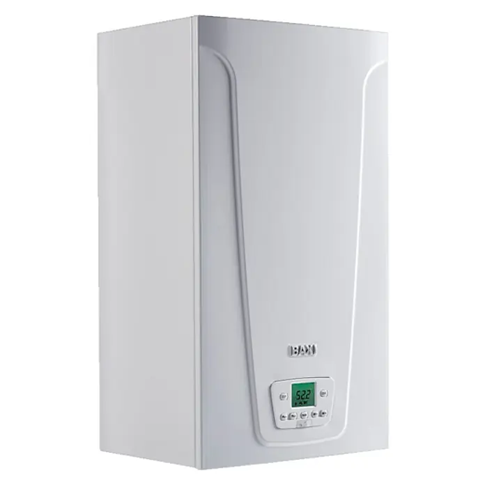 Baxi Caldera Neodens Plus Eco 28 - Display multifunción, Capacidad: 7 l, 28 kW - Vista angular