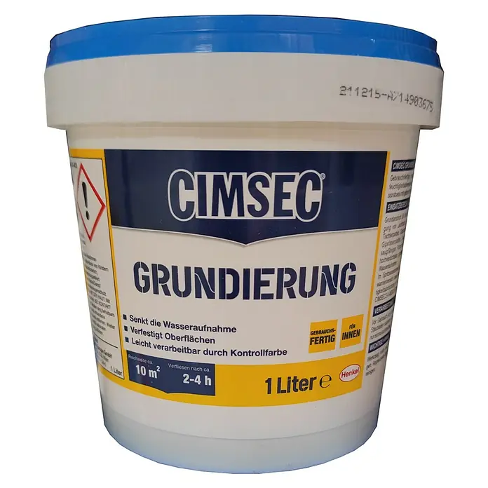 Cimsec Grundierung - Gelb, 1 l - Vorderansicht