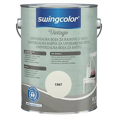 swingcolor Vintage Lazura za uporabu u vanjskom prostoru